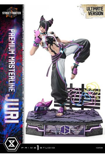 Street Fighter 6 Premium Masterline Series Statue 1/4 Juri Ultimate Bonus Version 58 cm Scalefiguren Yokina