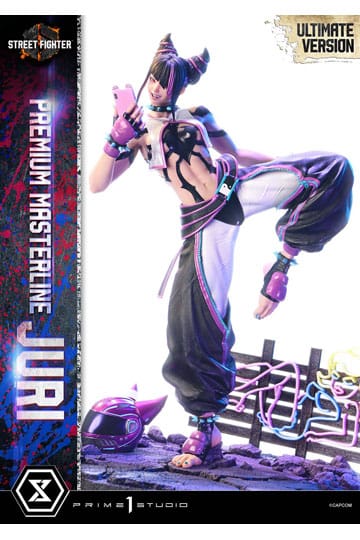 Street Fighter 6 Premium Masterline Series Statue 1/4 Juri Ultimate Bonus Version 58 cm