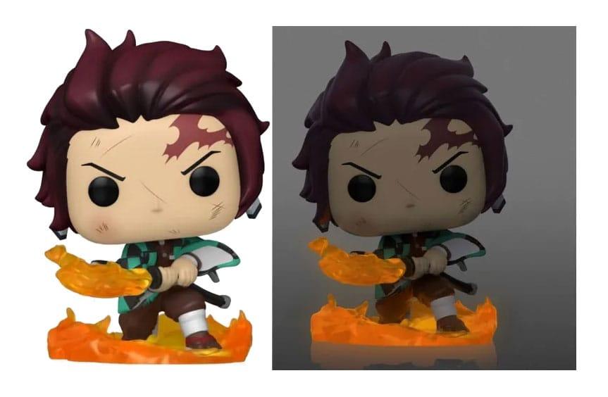Demon Slayer: Kimetsu no Yaiba POP! Animation Figur Tanjiro (GW) Chase 9 cm Funko POP! Yokina