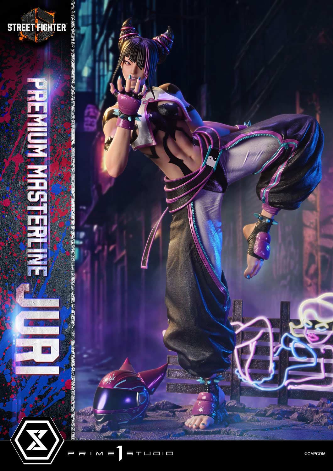 Street Fighter 6 Premium Masterline Series Statue 1/4 Juri 58 cm Scalefiguren Yokina