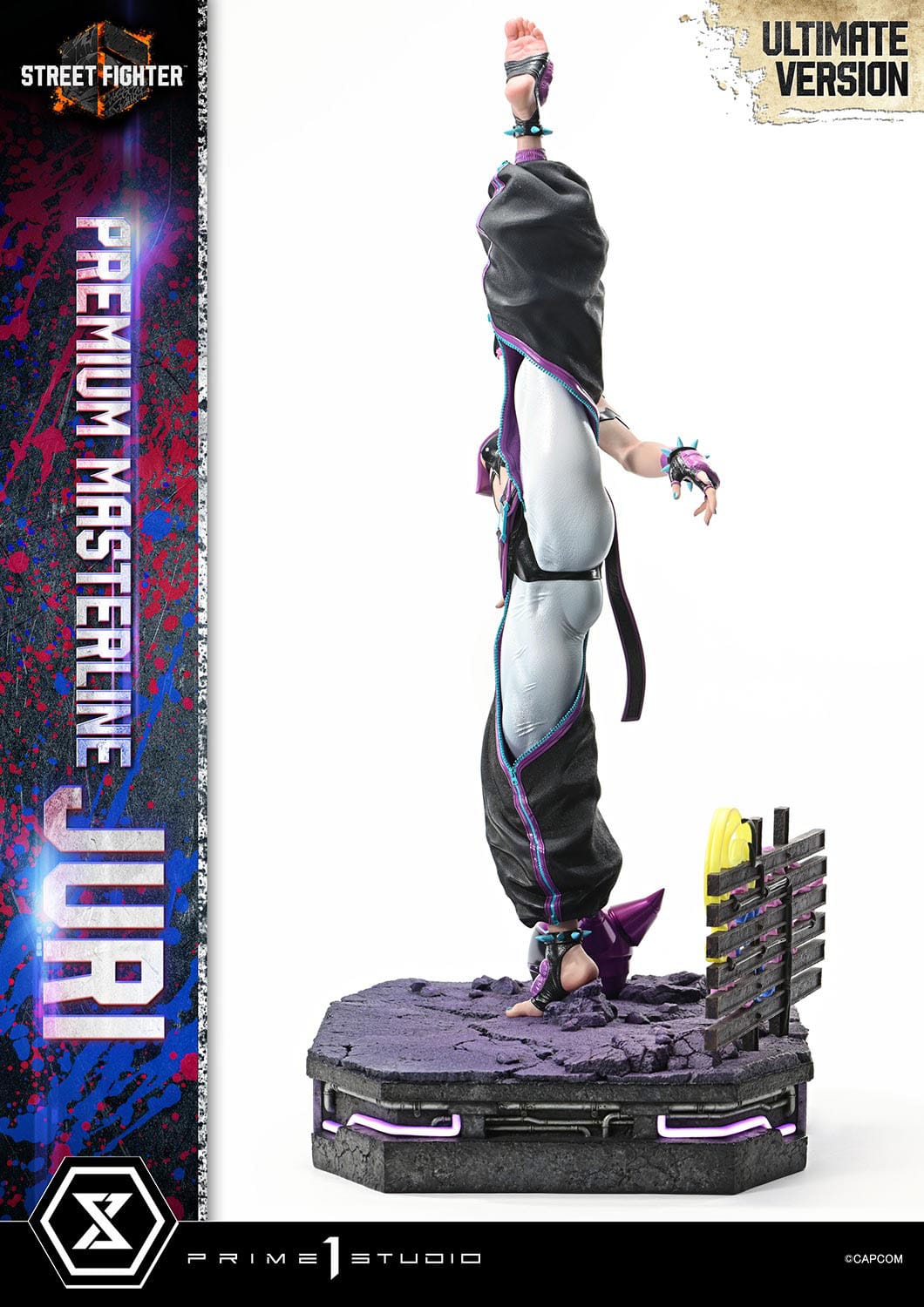 Street Fighter 6 Premium Masterline Series Statue 1/4 Juri Ultimate Bonus Version 58 cm Scalefiguren Yokina