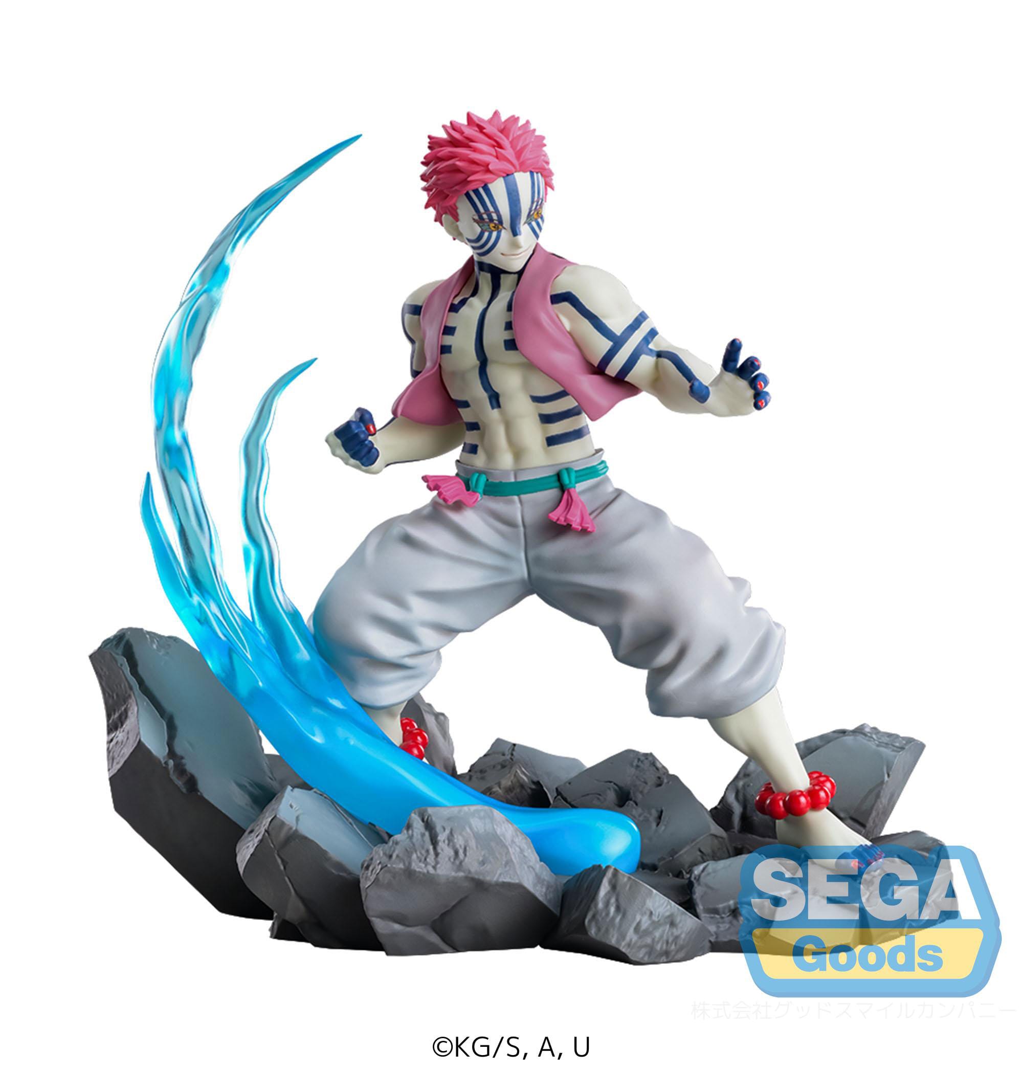 Demon Slayer: Kimetsu no Yaiba Xross Link Anime PVC Statue Akaza 12 cm Prizefiguren Yokina