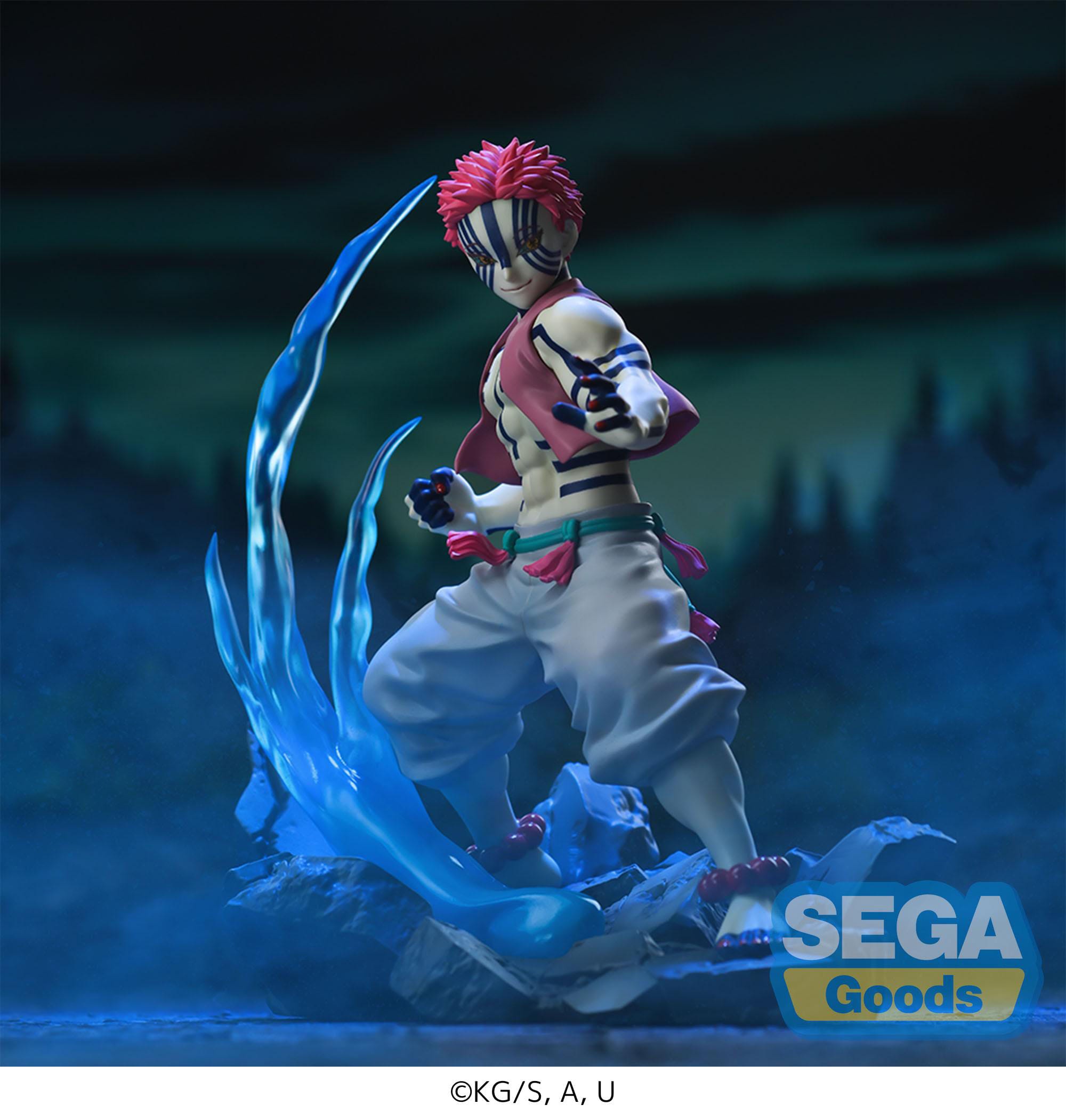 Demon Slayer: Kimetsu no Yaiba Xross Link Anime PVC Statue Akaza 12 cm Prizefiguren Yokina