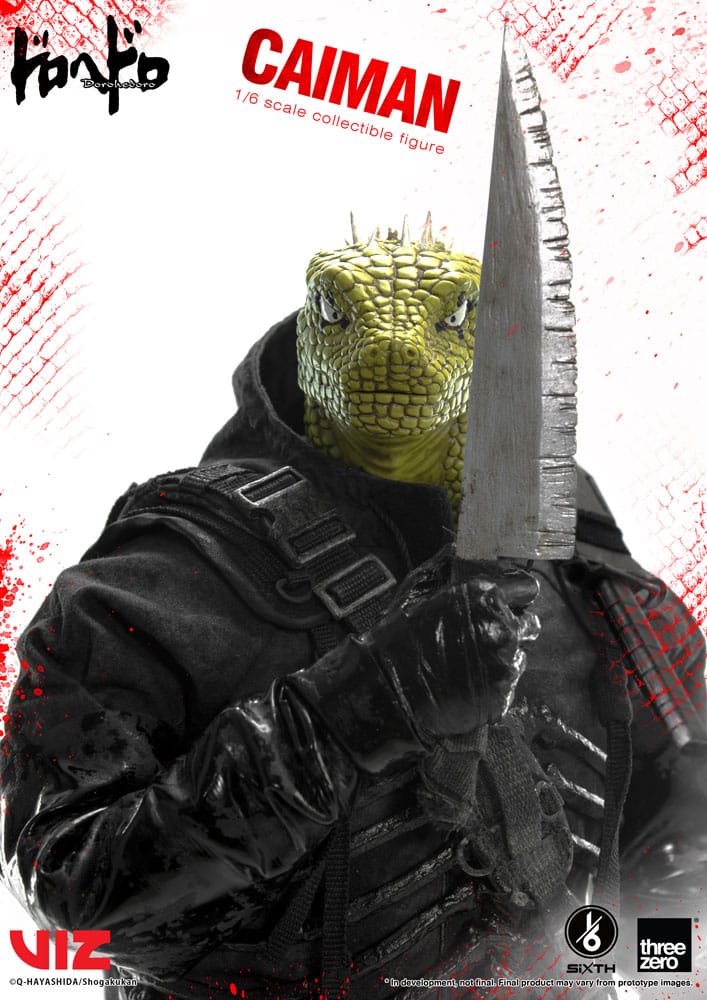 Dorohedoro FigZero Actionfigur 1/6 Caiman 36 cm Figmas Yokina