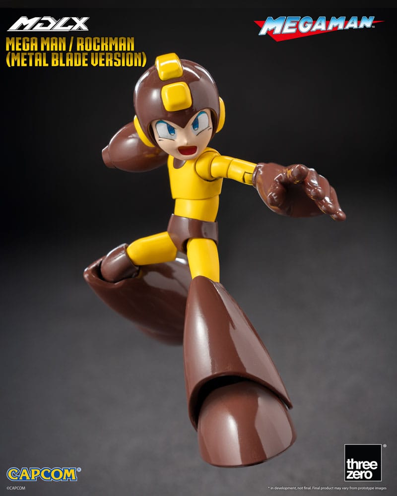 Mega Man MDLX Actionfigur Mega Man / Rockman (Metal Blade Version) 10 cm Figmas Yokina
