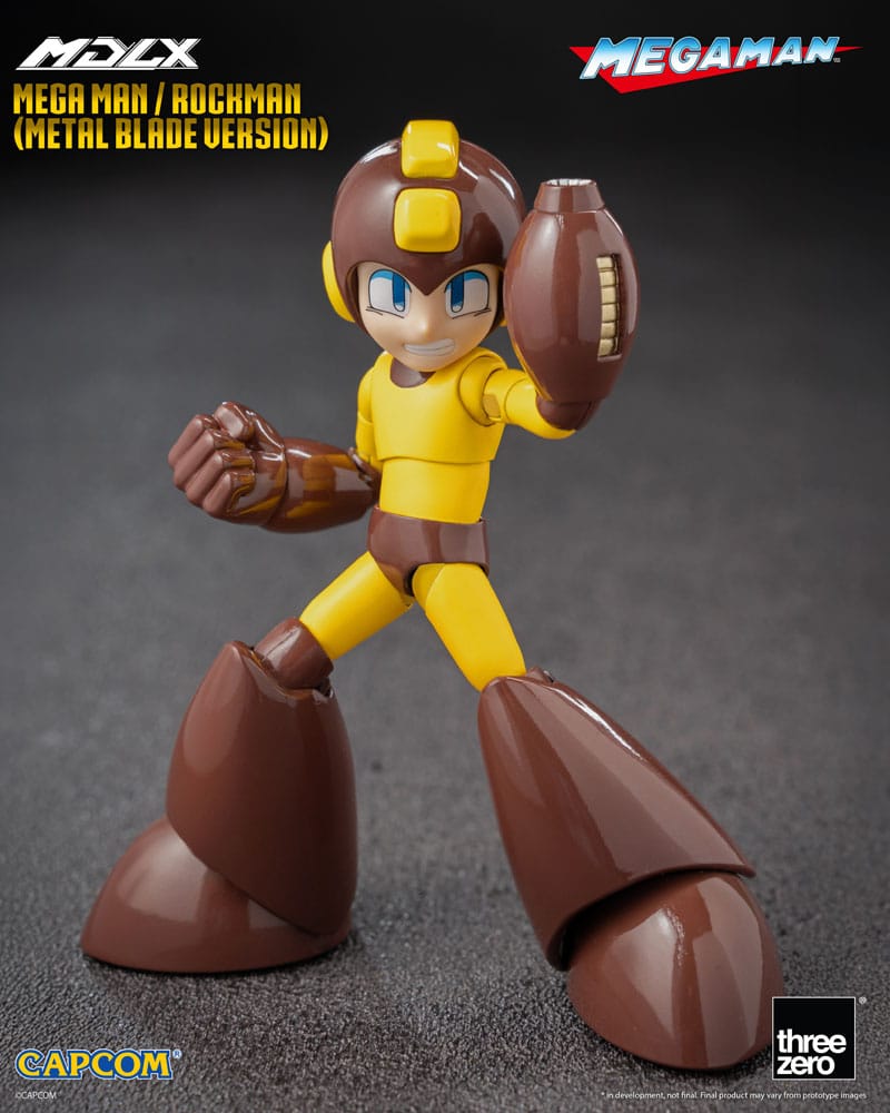 Mega Man MDLX Actionfigur Mega Man / Rockman (Metal Blade Version) 10 cm Figmas Yokina