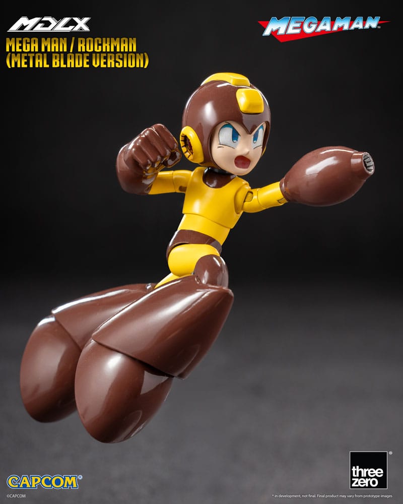 Mega Man MDLX Actionfigur Mega Man / Rockman (Metal Blade Version) 10 cm Figmas Yokina
