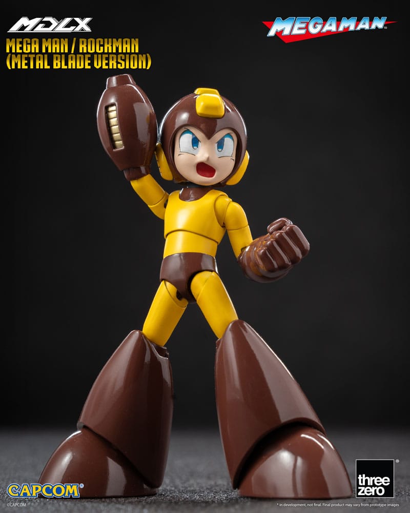 Mega Man MDLX Actionfigur Mega Man / Rockman (Metal Blade Version) 10 cm Figmas Yokina