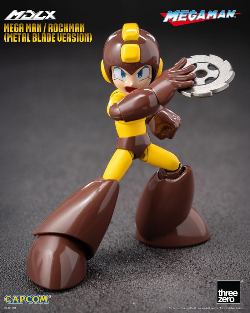 Mega Man MDLX Actionfigur Mega Man / Rockman (Metal Blade Version) 10 cm Figmas Yokina