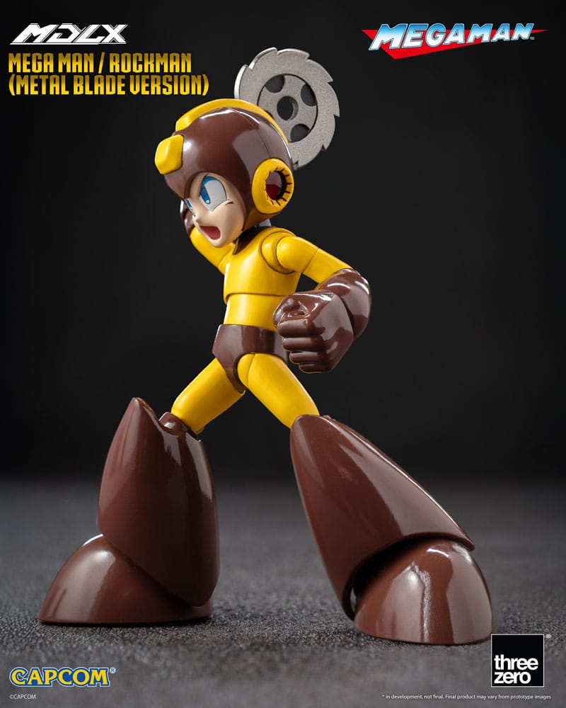 Mega Man MDLX Actionfigur Mega Man / Rockman (Metal Blade Version) 10 cm Figmas Yokina