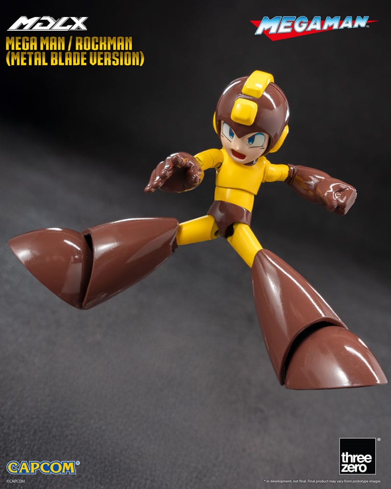 Mega Man MDLX Actionfigur Mega Man / Rockman (Metal Blade Version) 10 cm Figmas Yokina