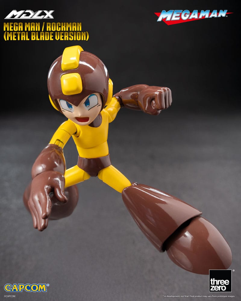 Mega Man MDLX Actionfigur Mega Man / Rockman (Metal Blade Version) 10 cm Figmas Yokina