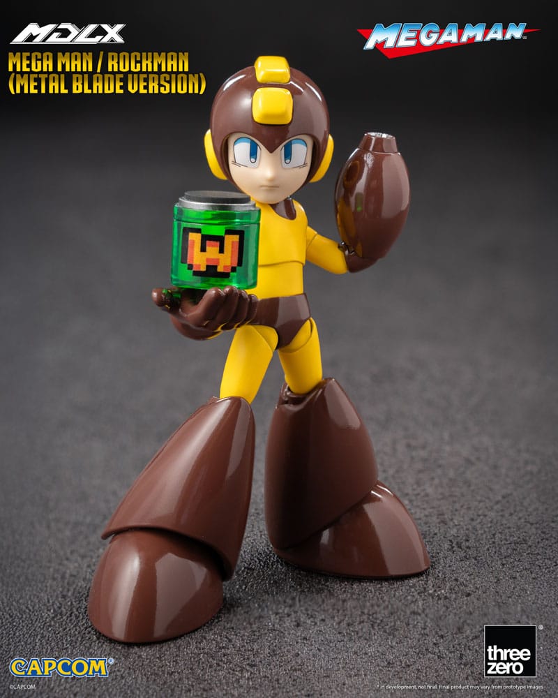 Mega Man MDLX Actionfigur Mega Man / Rockman (Metal Blade Version) 10 cm Figmas Yokina