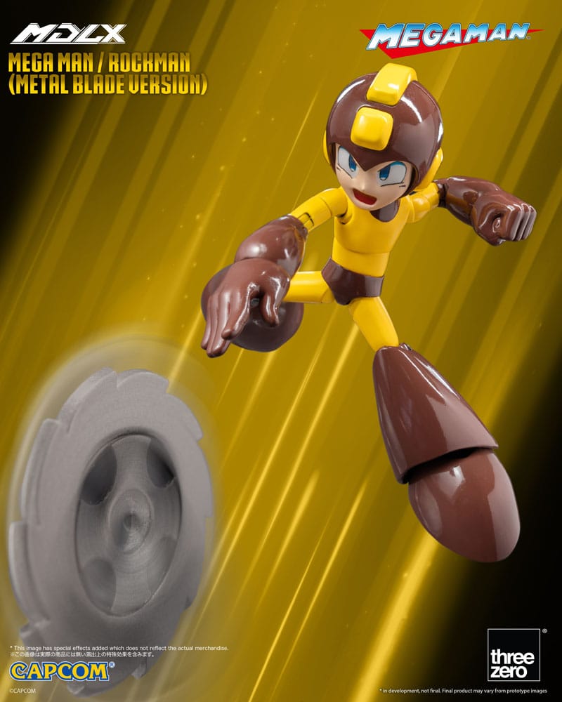 Mega Man MDLX Actionfigur Mega Man / Rockman (Metal Blade Version) 10 cm Figmas Yokina