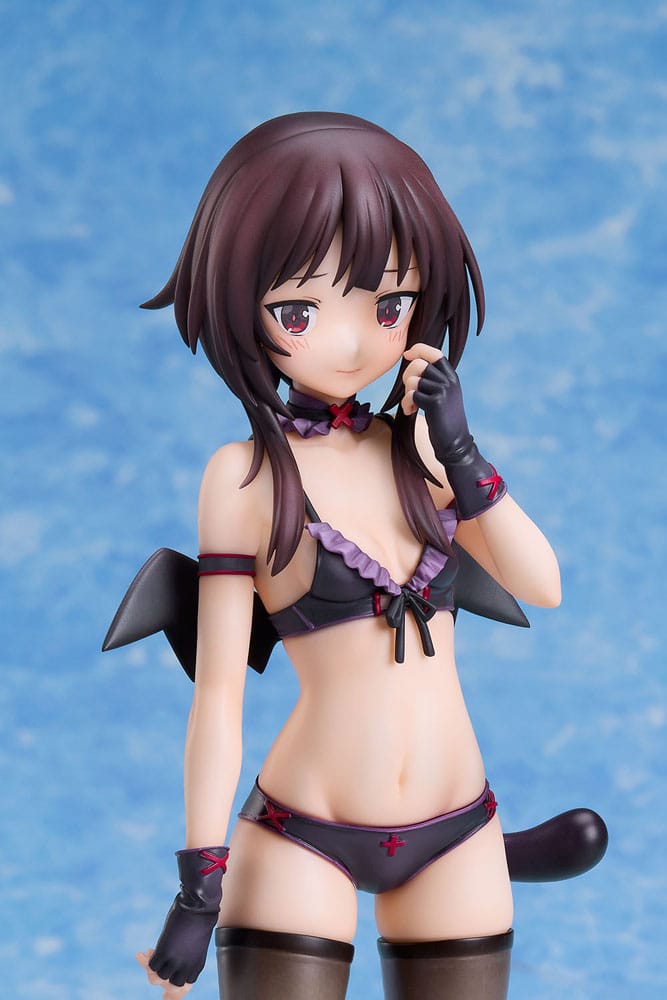 KonoSuba: An Explosion on This Wonderful World! Statue 1/7 Megumin Chomusuke Swimsuit Ver. 22 cm Scalefiguren Yokina