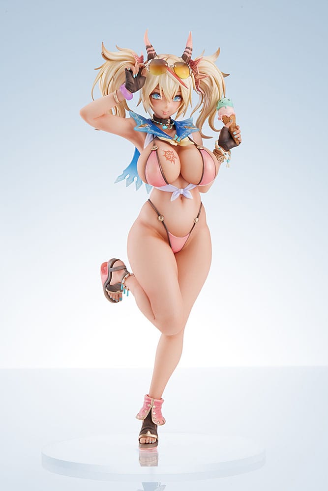 Idola Phantasy Star Saga PVC Statue 1/7 Summer Innocent Gene Chaos 27 cm Scalefiguren Yokina