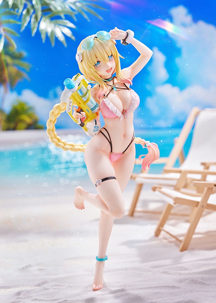 Phantasy Star Online PVC Statue 1/7 es Akhtal Summer Vacation 24 cm Scalefiguren Yokina