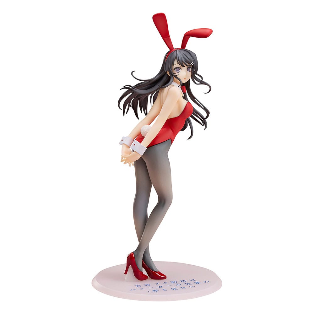 Rascal Does Not Dream of Bunny Girl Senpai Statue 1/7 Mai Sakurajima Red Bunny Girl Ver. 27 cm Scalefiguren Yokina