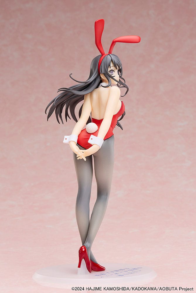 Rascal Does Not Dream of Bunny Girl Senpai Statue 1/7 Mai Sakurajima Red Bunny Girl Ver. 27 cm Scalefiguren Yokina