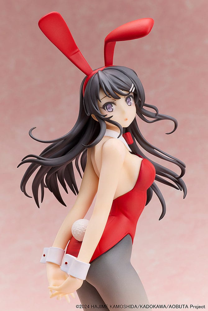 Rascal Does Not Dream of Bunny Girl Senpai Statue 1/7 Mai Sakurajima Red Bunny Girl Ver. 27 cm Scalefiguren Yokina
