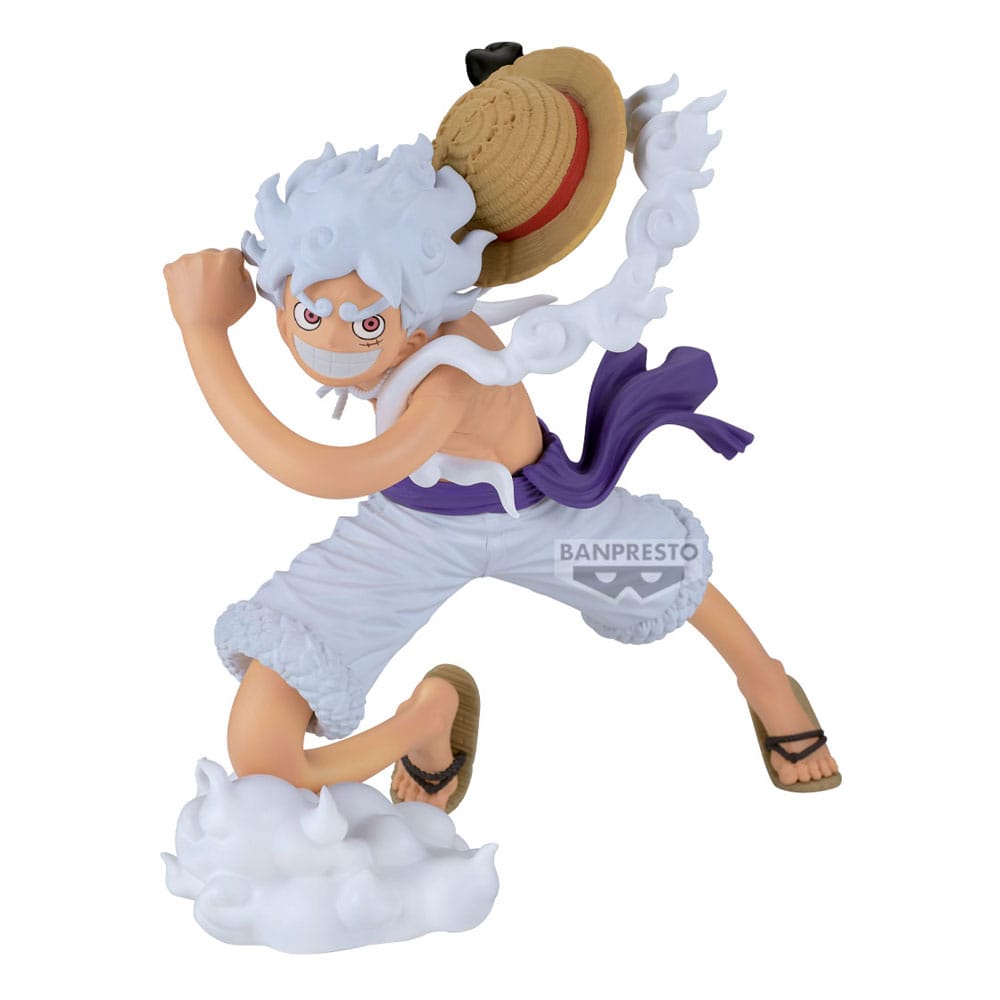 One Piece Grandista PVC Statue Monkey D. Luffy Gear 5 II 22 cm Prizefiguren Yokina