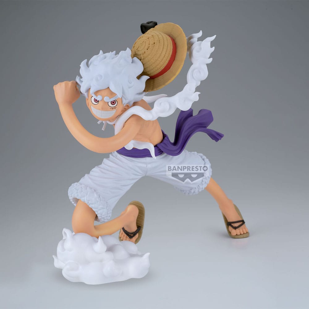 One Piece Grandista PVC Statue Monkey D. Luffy Gear 5 II 22 cm Prizefiguren Yokina