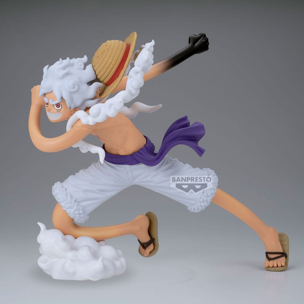 One Piece Grandista PVC Statue Monkey D. Luffy Gear 5 II 22 cm Prizefiguren Yokina