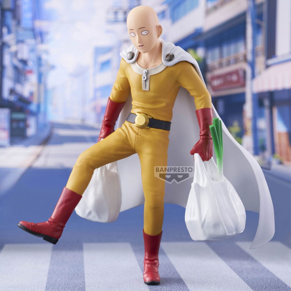 One-Punch Man PVC Statue One Punch Life Saitama 20 cm Prizefiguren Yokina