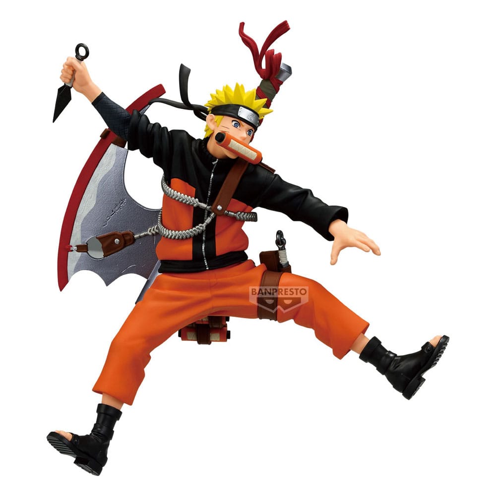 Naruto Shippuden 72 Series Vibration Stars PVC Statue Naruto Uzumaki 16 cm Prizefiguren Yokina