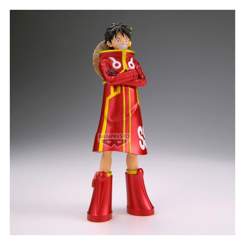 One Piece DXF - The Grandline Series PVC Statue Monkey D. Luffy (Ver. A) 16 cm Prizefiguren Yokina