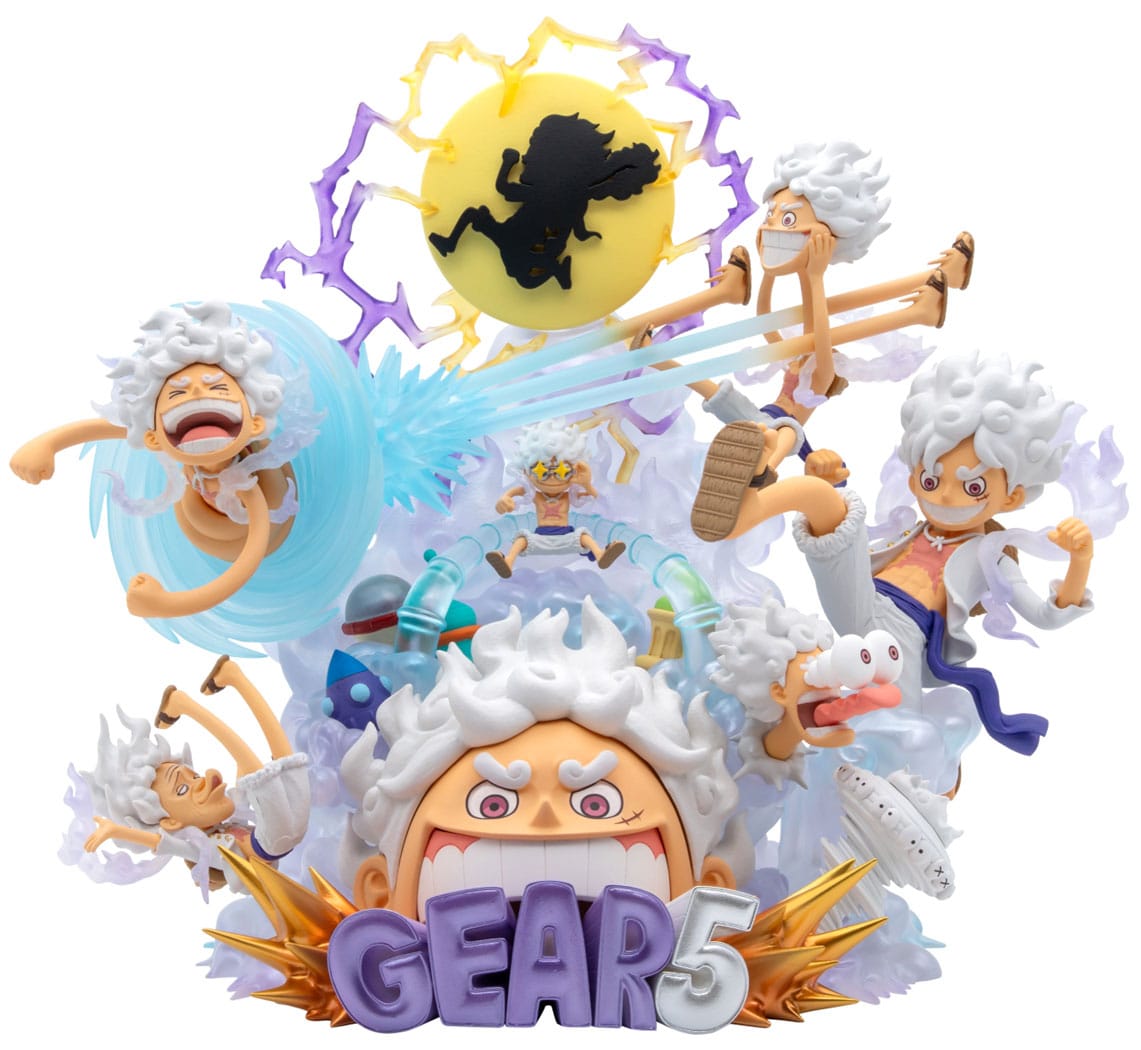 One Piece World Collectable Figure Premium PVC Statue Monkey D. Ruffy Gear 5 Special Prizefiguren Yokina