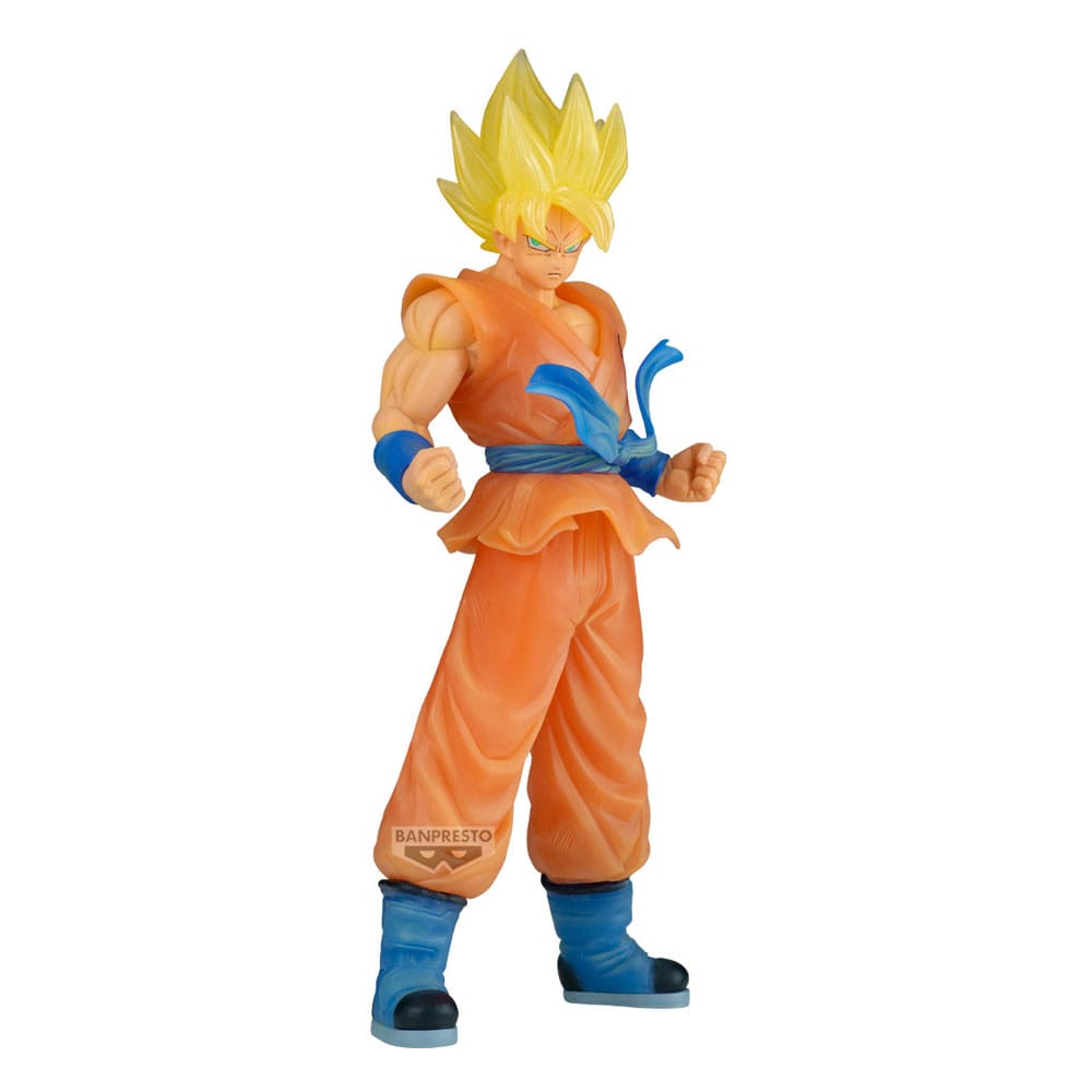 Dragon Ball Super Clearise PVC Statue Son Goku & Vegeta Version A: Son Goku 23 cm Prizefiguren Yokina