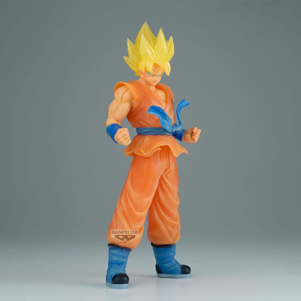 Dragon Ball Super Clearise PVC Statue Son Goku & Vegeta Version A: Son Goku 23 cm Prizefiguren Yokina