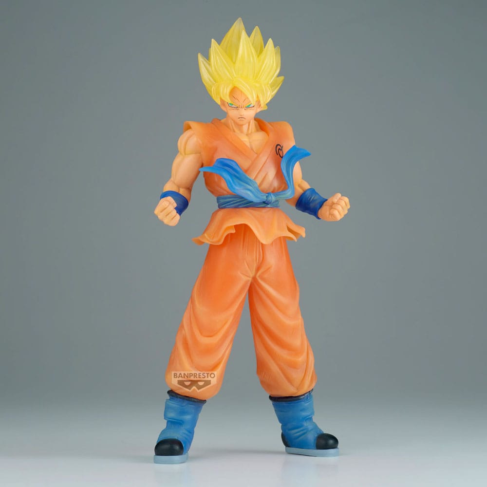 Dragon Ball Super Clearise PVC Statue Son Goku & Vegeta Version A: Son Goku 23 cm Prizefiguren Yokina