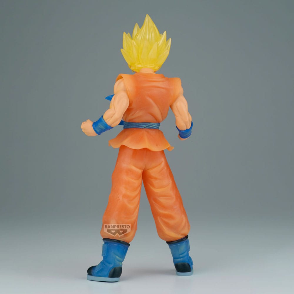 Dragon Ball Super Clearise PVC Statue Son Goku & Vegeta Version A: Son Goku 23 cm Prizefiguren Yokina