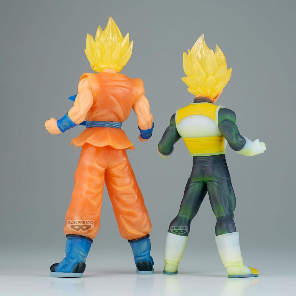 Dragon Ball Super Clearise PVC Statue Son Goku & Vegeta Version A: Son Goku 23 cm Prizefiguren Yokina