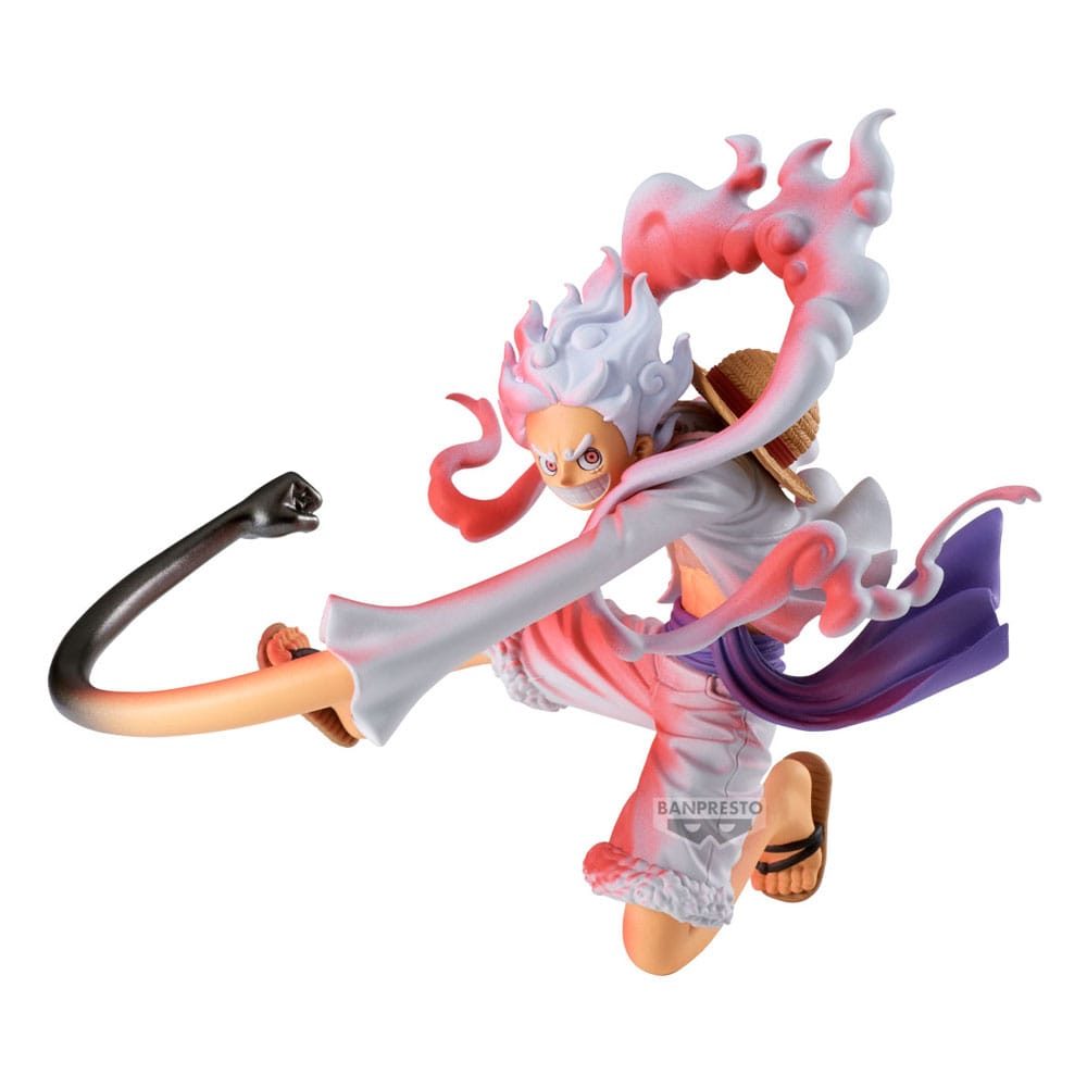 One Piece Battle Record Collection PVC Statue Monkey D. Luffy Gear5 Special Version 13 cm Prizefiguren Yokina