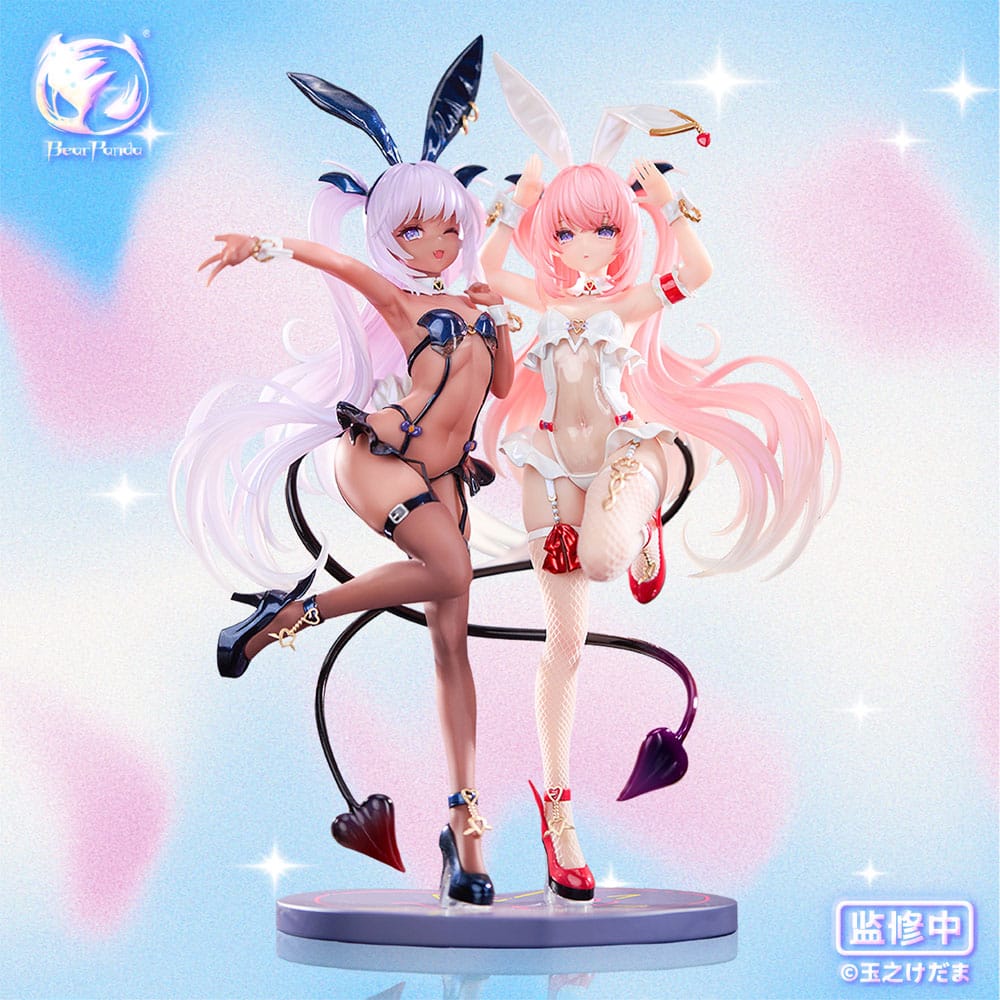 Original Character PVC Statuen 1/6 Lulumu & Kulomu illustration by Tamano Kedama 27 cm Scalefiguren Yokina