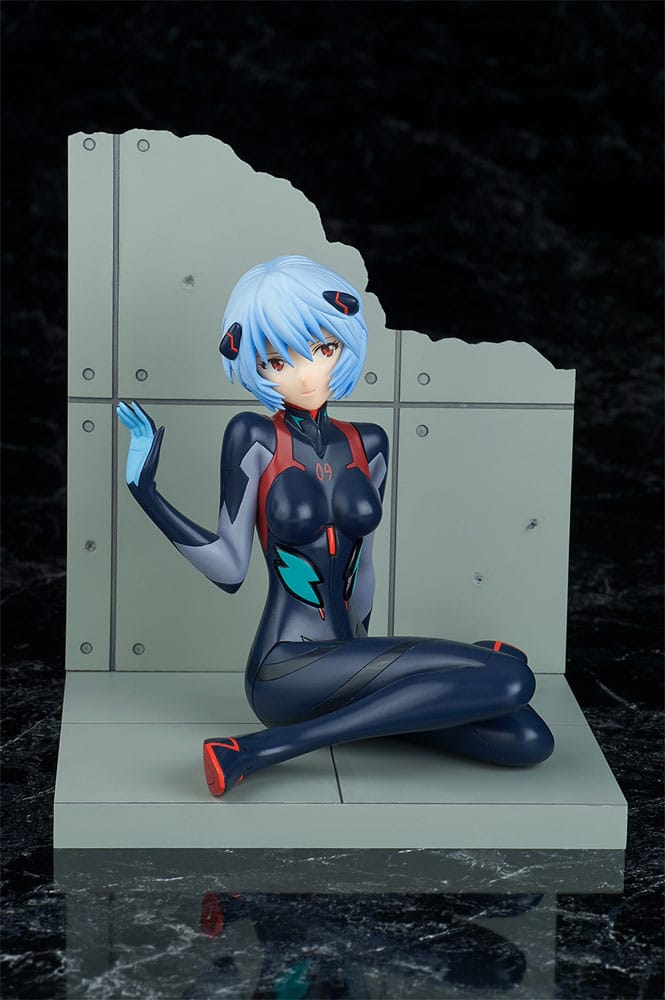 Evangelion 4.0 Final PVC Statue 1/7 Tentative Name Rei Ayanami Plugsuit Ver. New Movie Edition 10 cm Scalefiguren Yokina