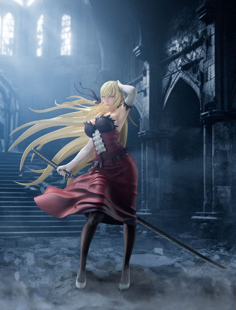 Kizumonogatari PVC Statue 1/7 Kiss-Shot Acerola-Orion Heart-Under-Blade Demon Sword Kokorowatari Ver. 27 cm Scalefiguren Yokina