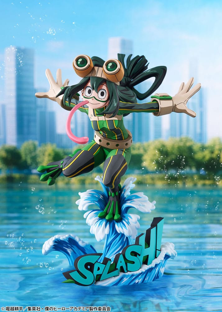 My Hero Academia PVC Statue 1/8 Tsuyu Asui Hero Suit 2D Ver. 20 cm Scalefiguren Yokina