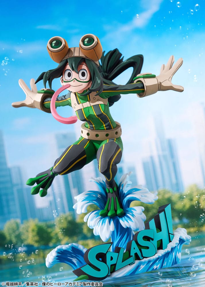 My Hero Academia PVC Statue 1/8 Tsuyu Asui Hero Suit 2D Ver. 20 cm Scalefiguren Yokina