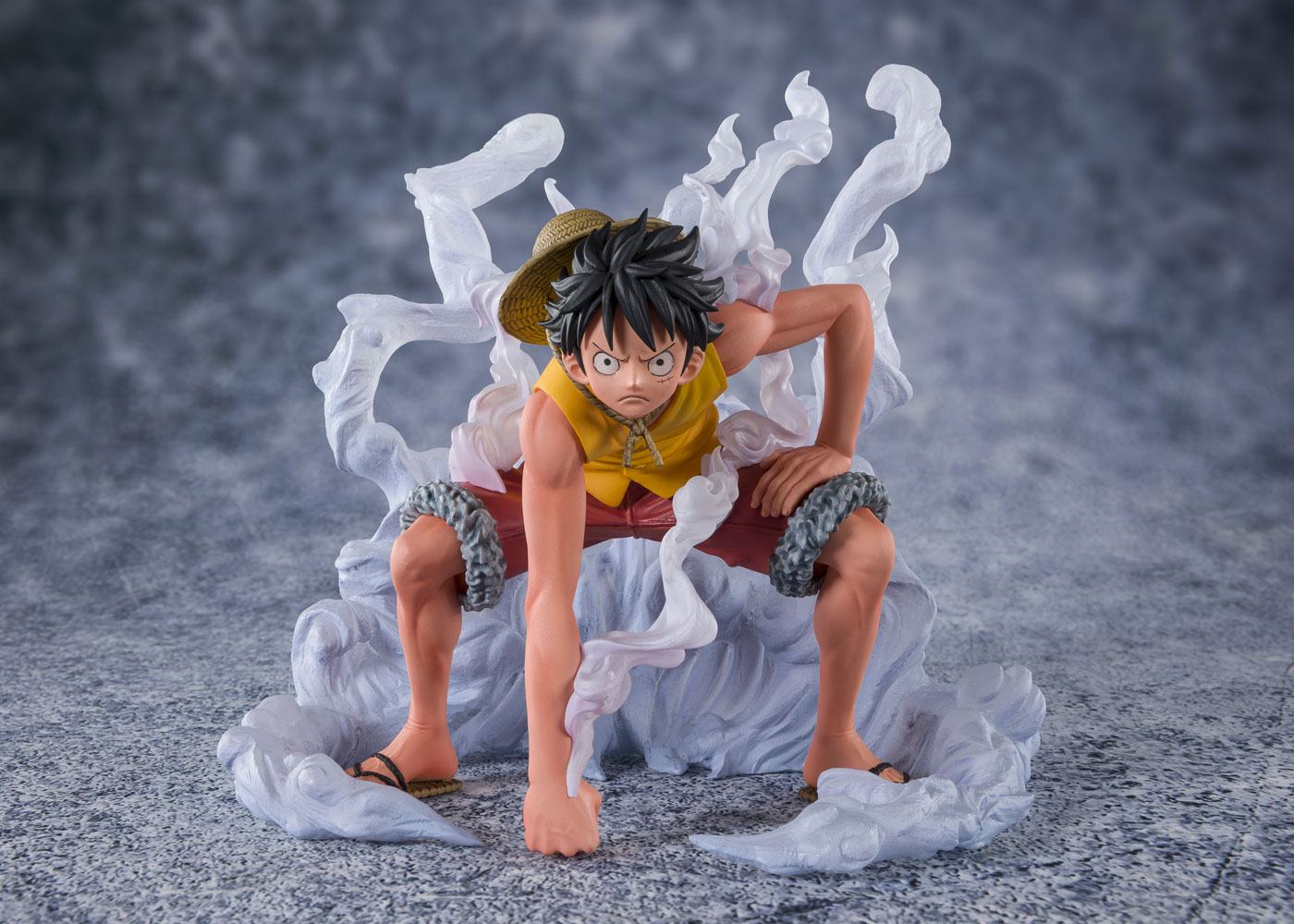 One Piece FiguartsZERO PVC Statue Monkey D. Luffy Gear 2 Summit Battle Reissue 12 cm Prizefiguren Yokina