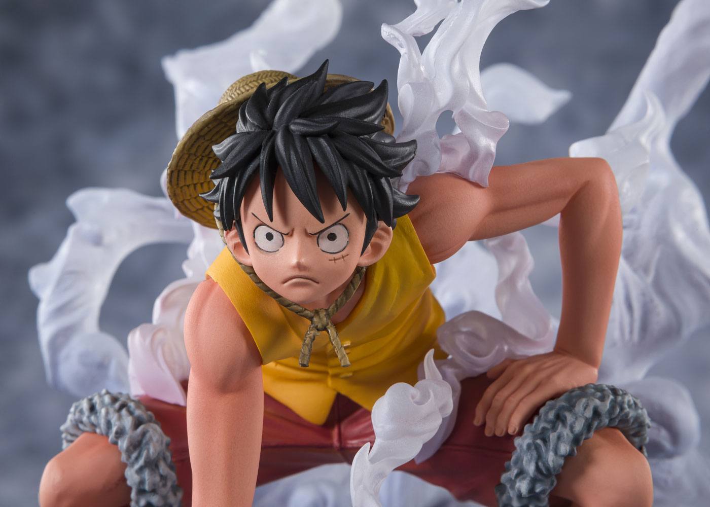 One Piece FiguartsZERO PVC Statue Monkey D. Luffy Gear 2 Summit Battle Reissue 12 cm Prizefiguren Yokina
