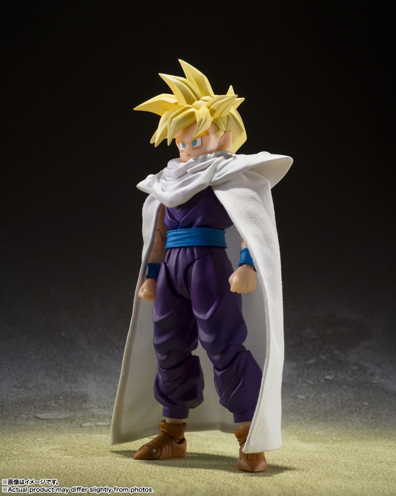 Dragon Ball Z S.H. Figuarts Actionfigur Super Saiyan Son Gohan - The Warrior Who Surpassed Goku 11 cm Figmas Yokina