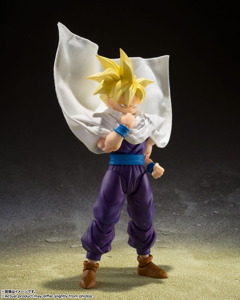 Dragon Ball Z S.H. Figuarts Actionfigur Super Saiyan Son Gohan - The Warrior Who Surpassed Goku 11 cm Figmas Yokina