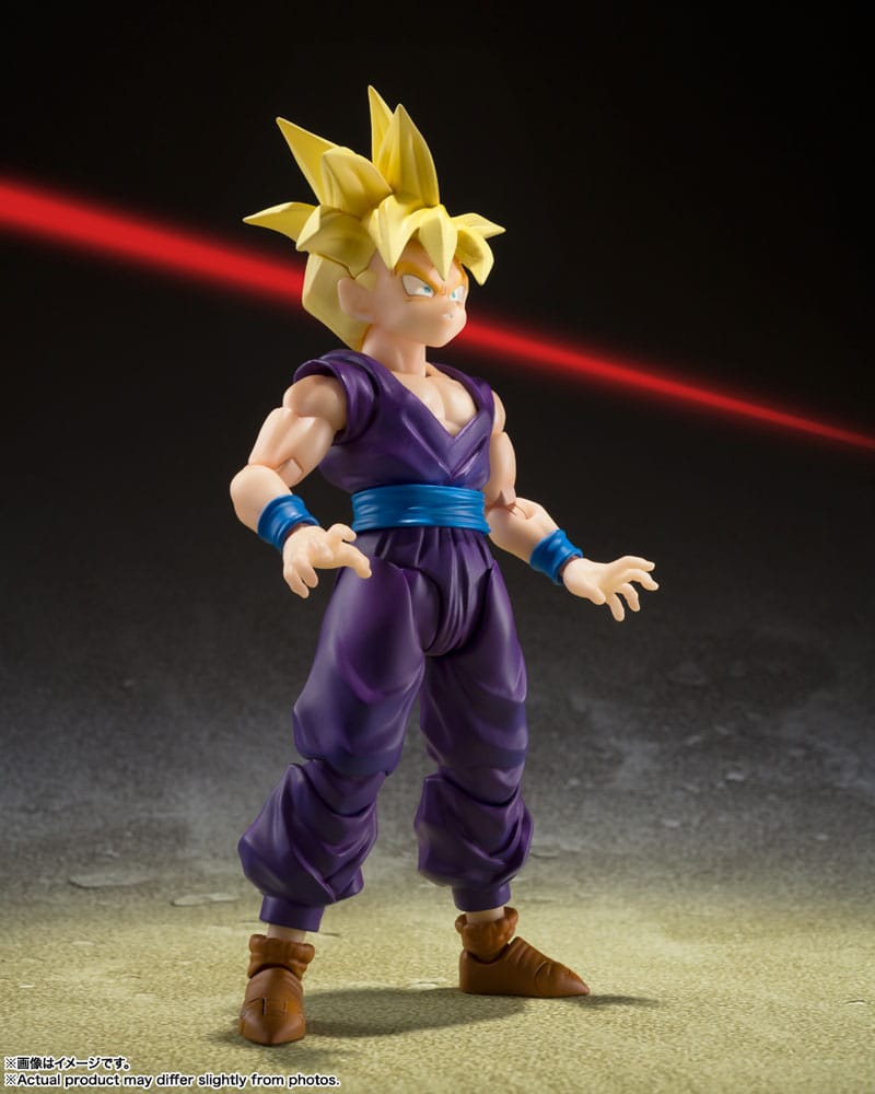 Dragon Ball Z S.H. Figuarts Actionfigur Super Saiyan Son Gohan - The Warrior Who Surpassed Goku 11 cm Figmas Yokina