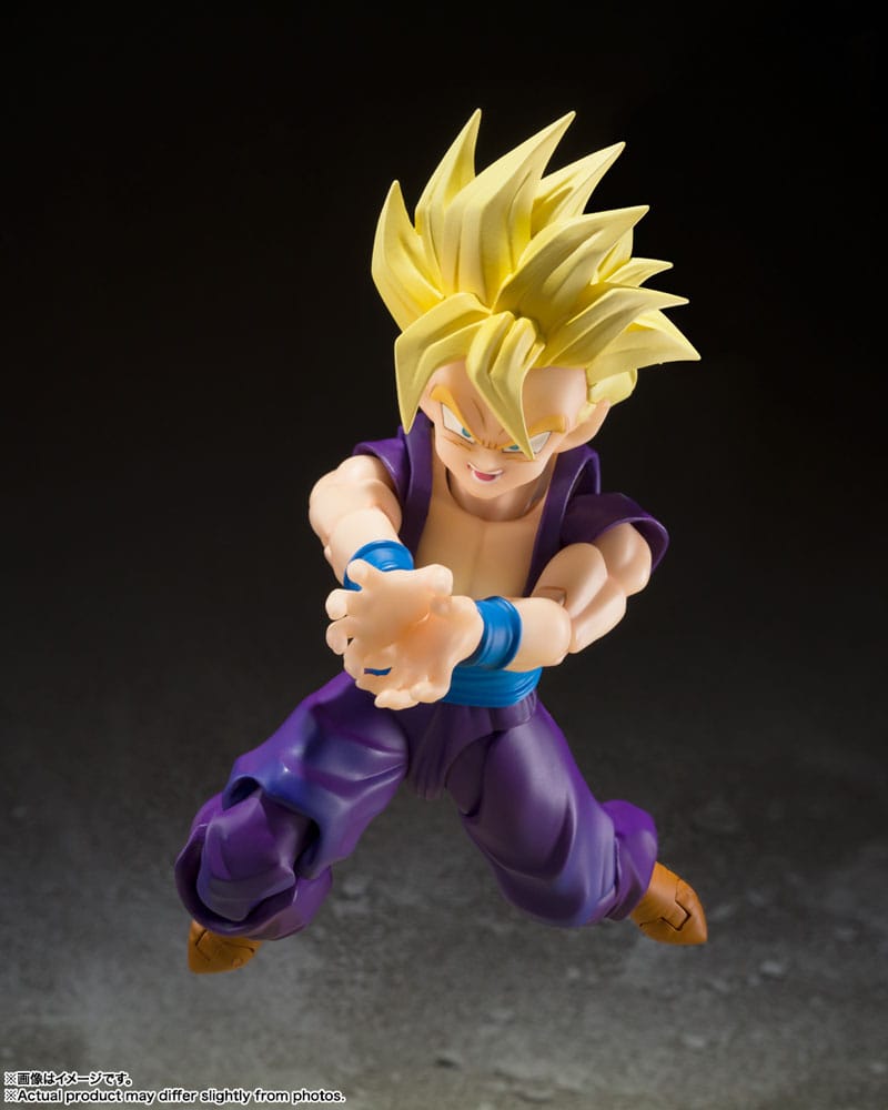Dragon Ball Z S.H. Figuarts Actionfigur Super Saiyan Son Gohan - The Warrior Who Surpassed Goku 11 cm Figmas Yokina