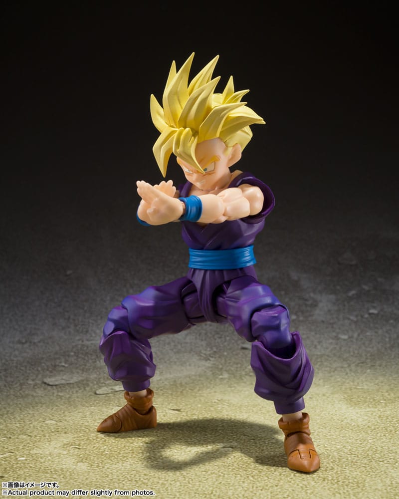 Dragon Ball Z S.H. Figuarts Actionfigur Super Saiyan Son Gohan - The Warrior Who Surpassed Goku 11 cm Figmas Yokina