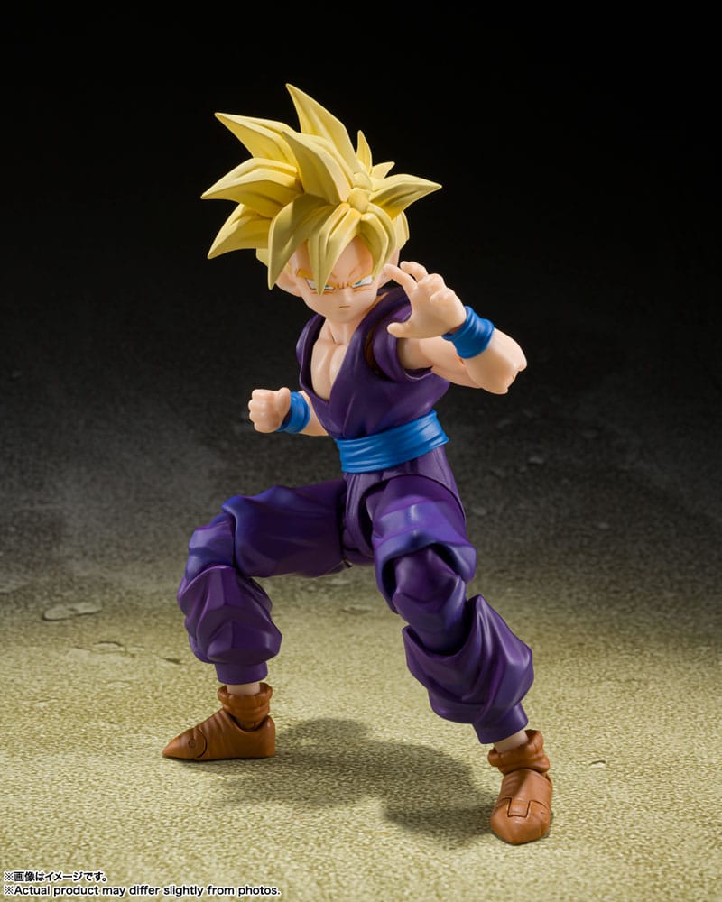 Dragon Ball Z S.H. Figuarts Actionfigur Super Saiyan Son Gohan - The Warrior Who Surpassed Goku 11 cm Figmas Yokina